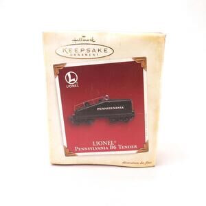 Hallmark Keepsake Ornament Lionel Pennsylvania B6 Tender QXI6122 Vintage 2005
